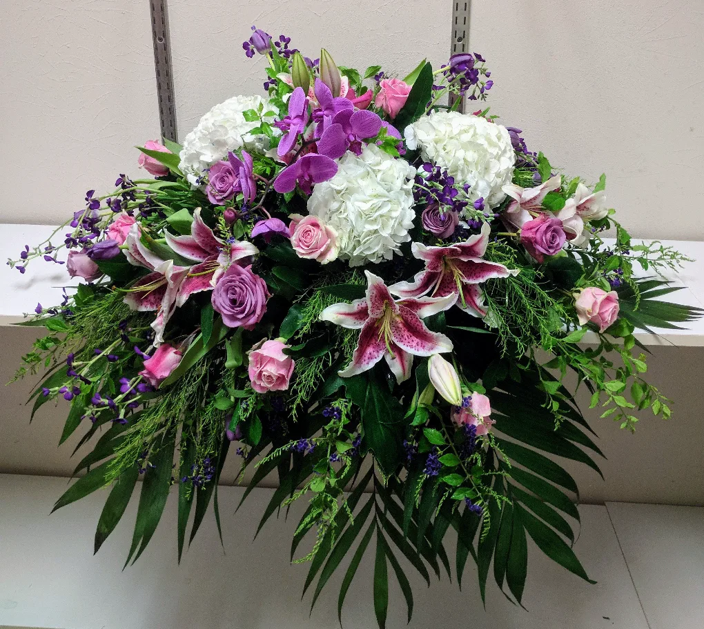 Mixed Bloom Casket