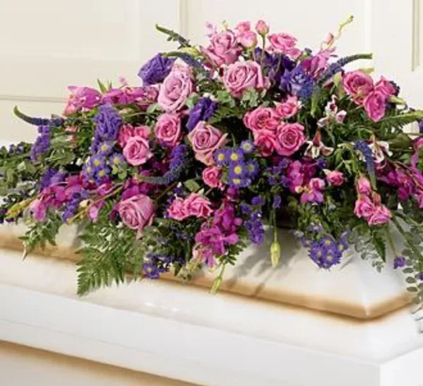Purple Hues Casket