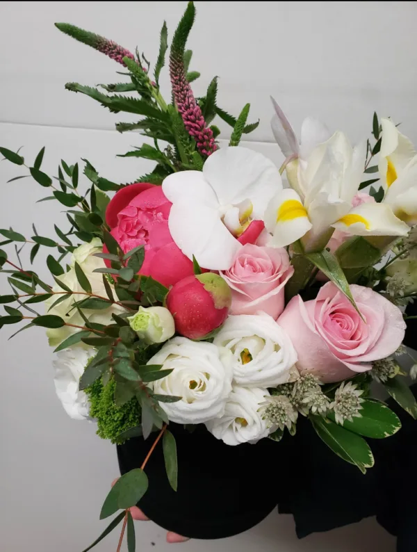 Peonies and Orchid Medley